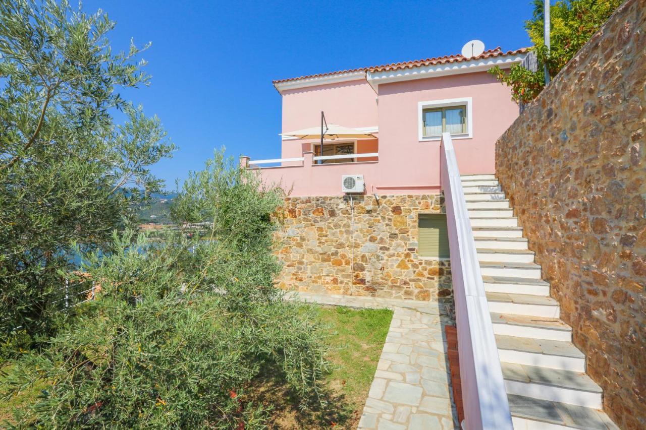 Skiathos Seaview Villa With Pool Punta 外观 照片