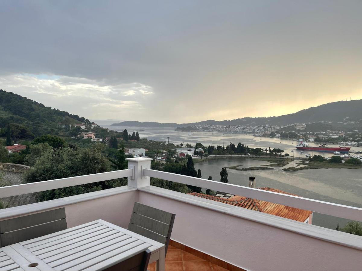 Skiathos Seaview Villa With Pool Punta 外观 照片